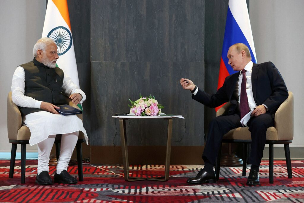 2022 09 16t142743z 72114098 rc2diw91aka8 rtrmadp 3 uzbekistan sco modi putin